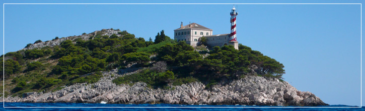 Lighthouse Islet Sestrica Vela - Tajer